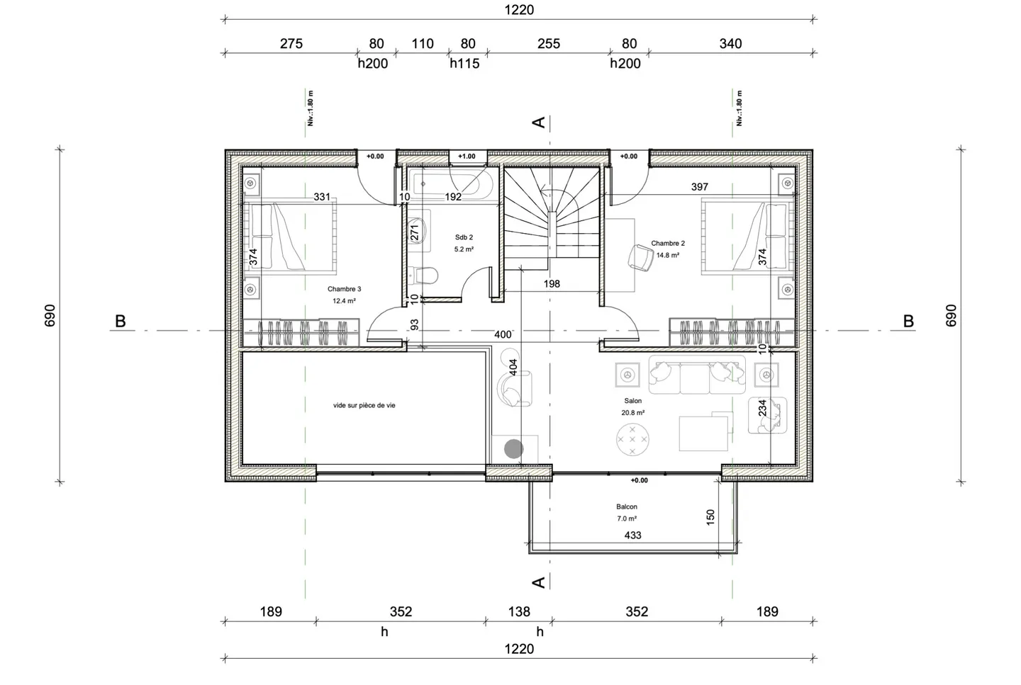 Superbe villa 5,5 pièces à haute performance énergétique à Icogne - Photo 10 sur 10