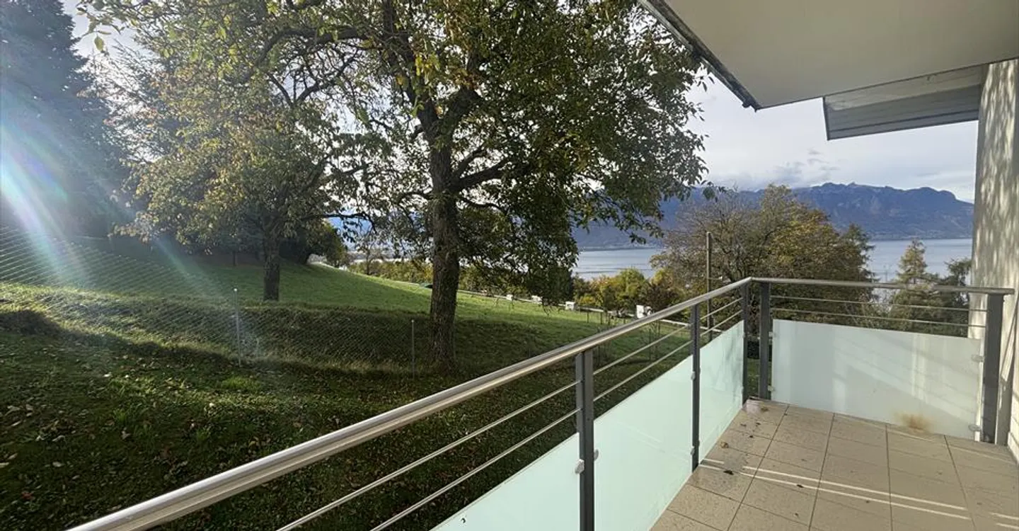 Wunderschöne 4,5-Zimmer-Wohnung mit Panoramablick in Chernex - Foto 9 von 25