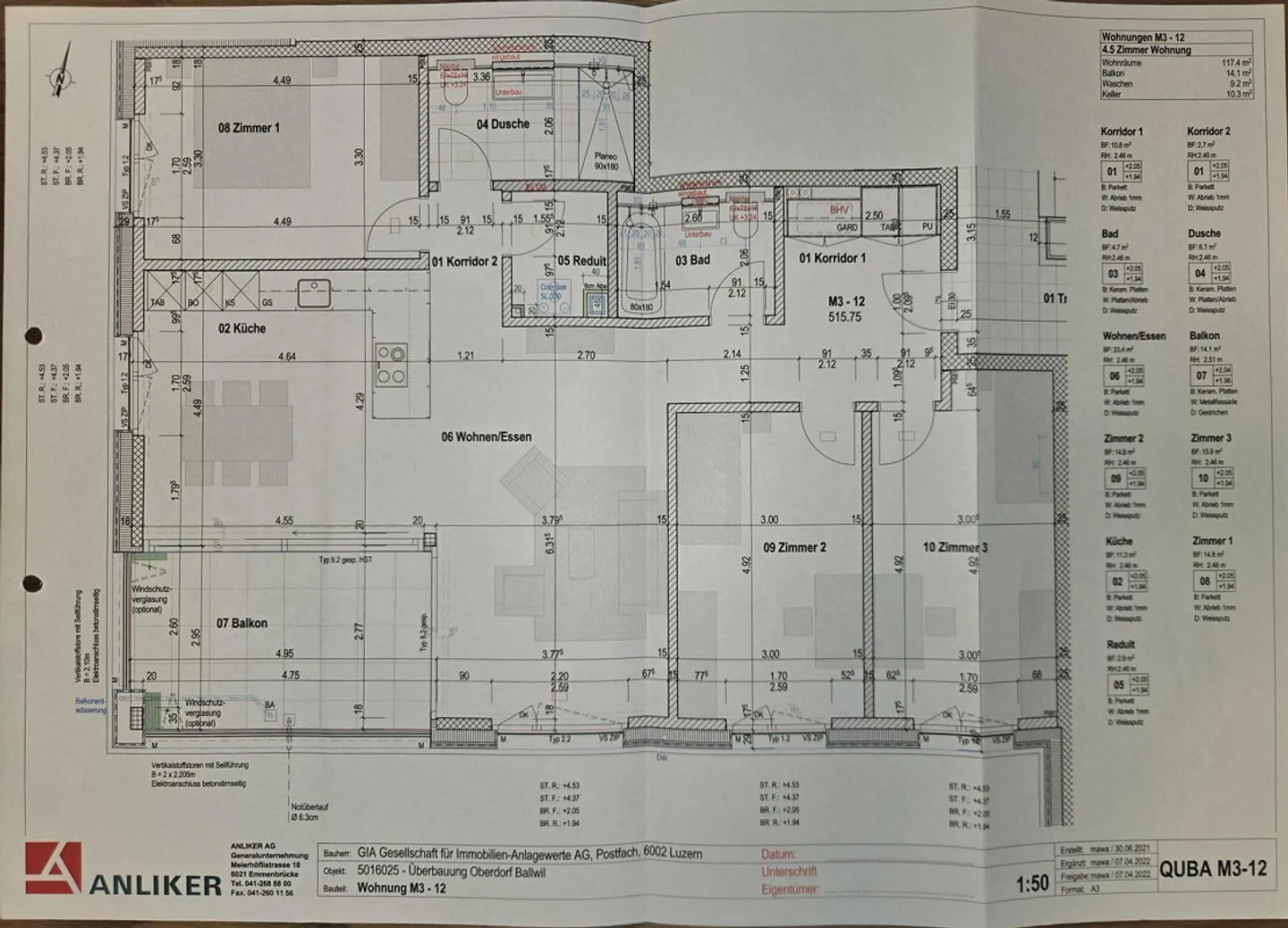 Modernes Apartment in Ballwil - Foto 20 von 20