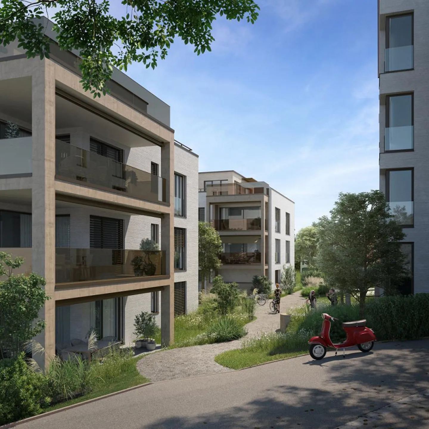 Spaziose nuove condominiums di 4.5 stanze a SG/EG - Foto 4 di 5