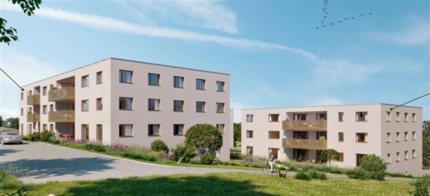 «4.5 Zimmerwohnungen in einem Neubaukomplex in Murist» - Foto 2 von 5