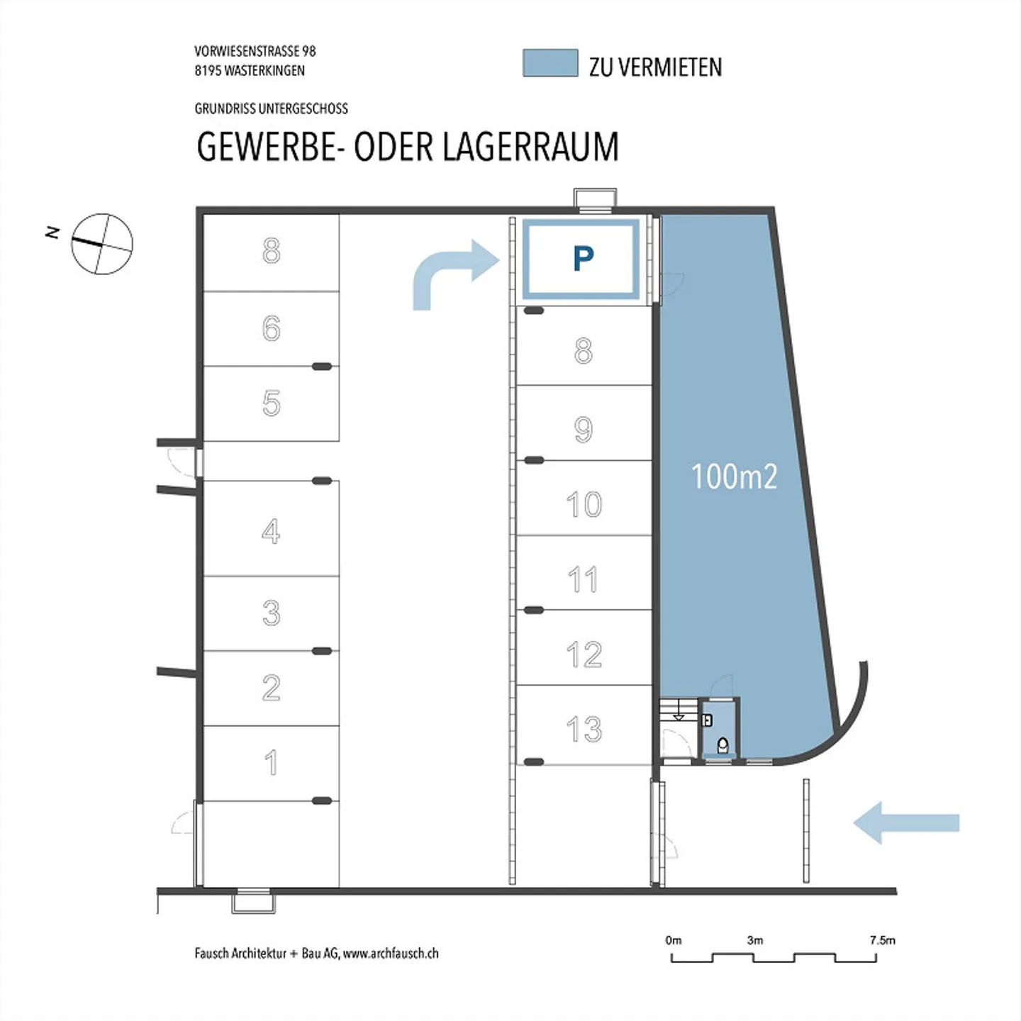 Geräumiger Gewerberaum - Foto 7 von 8