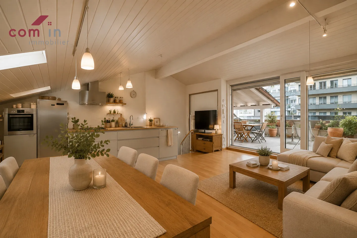 Duplex avec Terrasse Spacieuse - Photo 3 sur 19