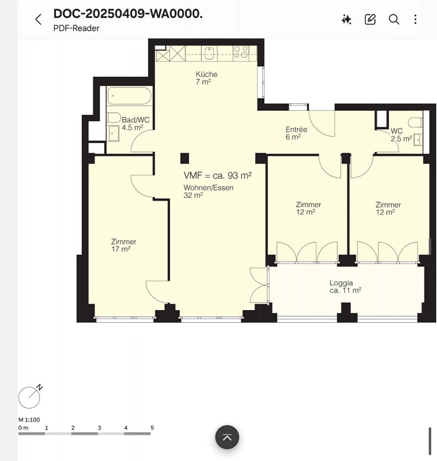 Appartamento in scambio 4.5/5.5 stanze a Lokstadt contro 2/3 stanze a Hegi - Foto 9 di 9