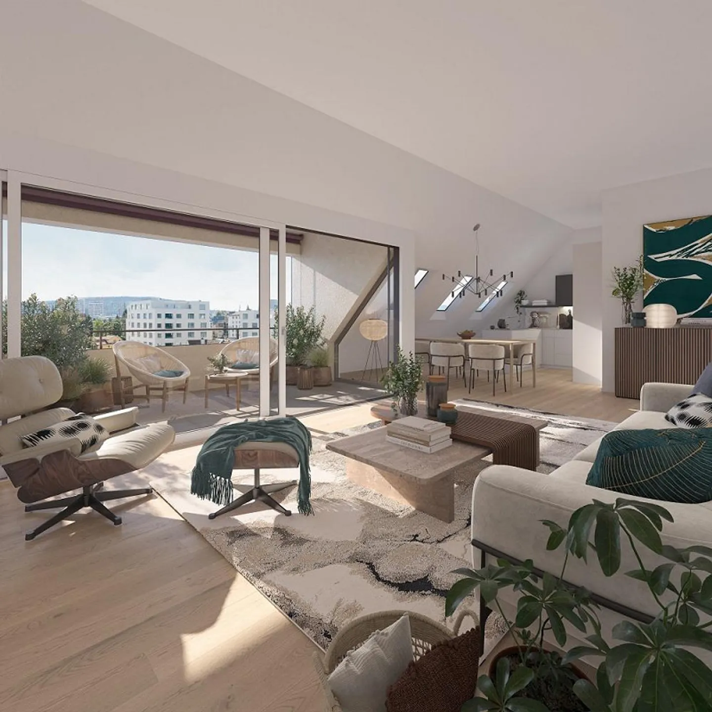 Penthouses exclusifs de 4,5 pièces – tout en haut, rien que pour vous - Photo 1 sur 11