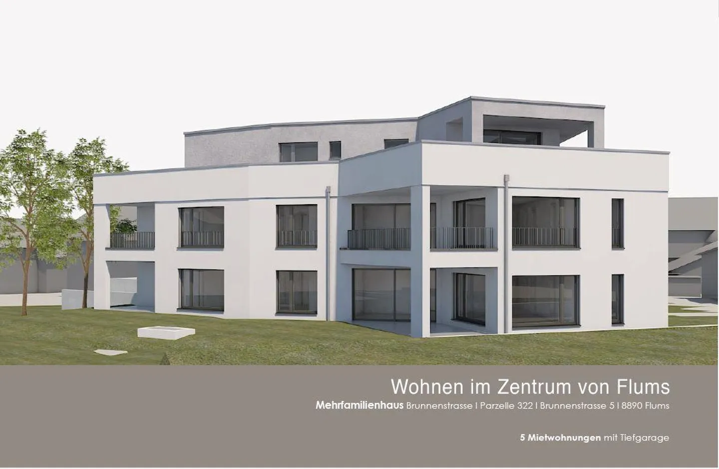 Erstvermietung von grosszügiger 3.5-Zimmerwohnung im EG - Foto 1 von 3