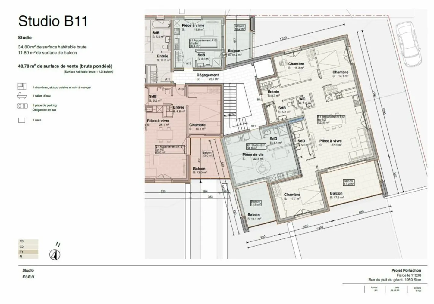 Studio Elegante a Sion - Foto 9 di 11