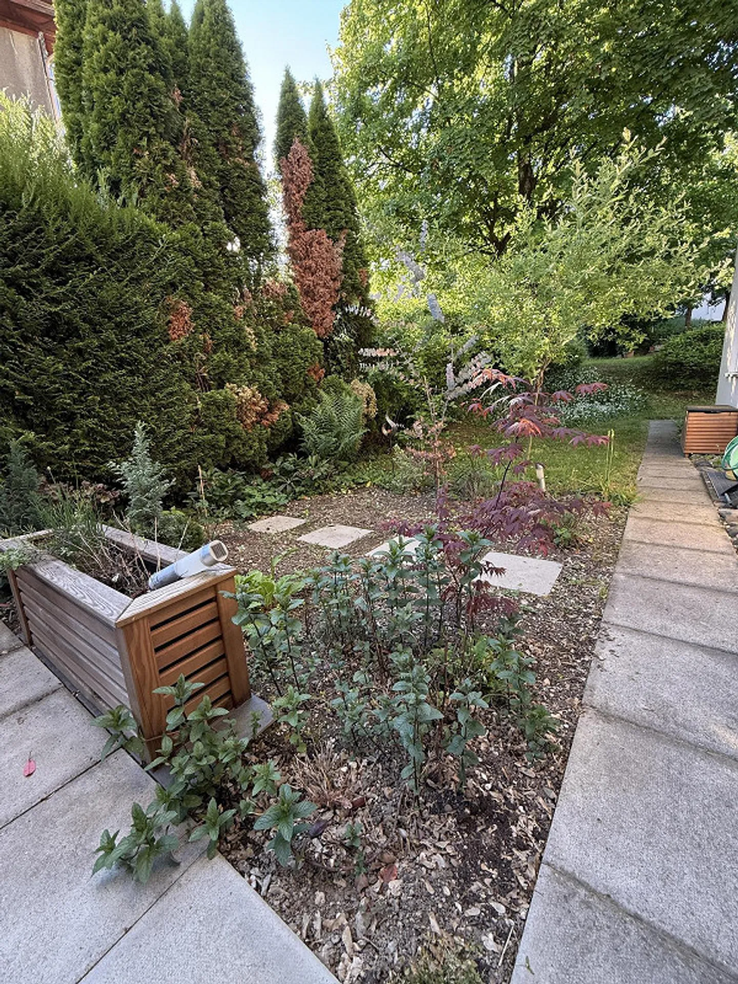 Moderno appartamento con giardino di 3,5 stanze con molta privacy - Foto 15 di 16