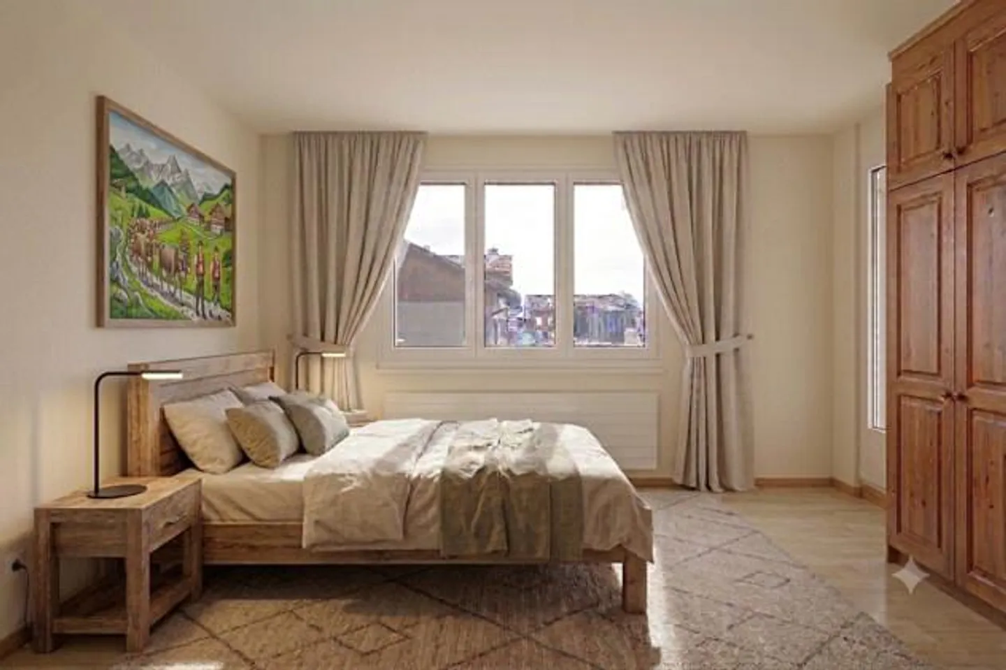 3.5-room apartment, 1st floor with approx. 121 m² of living space and elevator - Photo 9 of 21