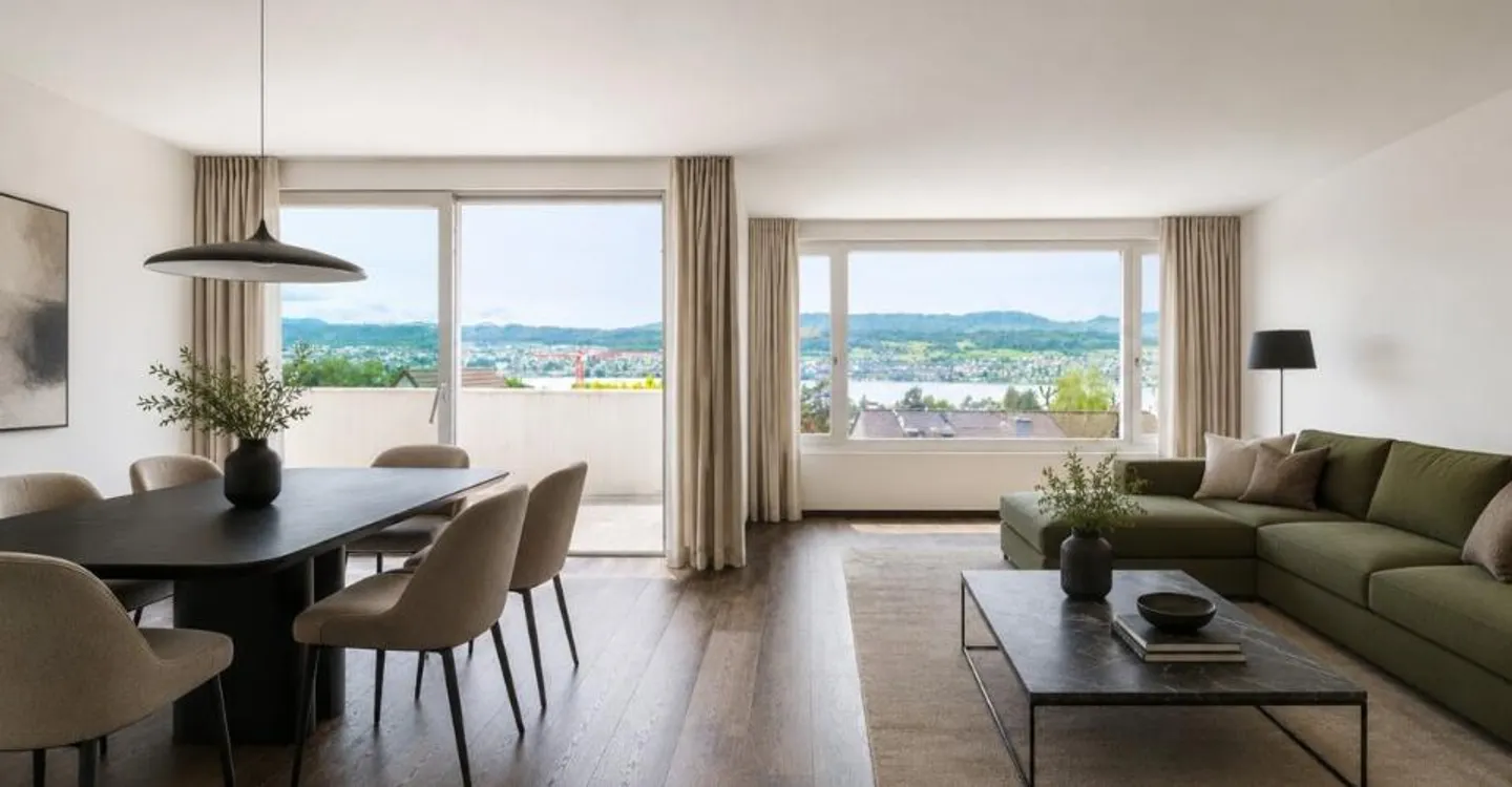 Herrliberg: exklusives Einfamilienhaus mit Seesicht, Garten und Pool - Foto 4 von 7