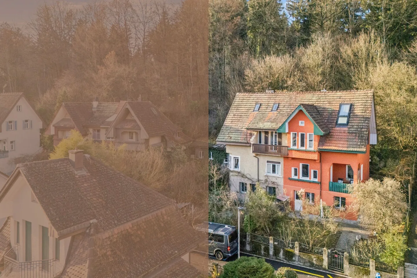 Charmante maison jumelée directement au bord de la forêt - Photo 1 sur 13