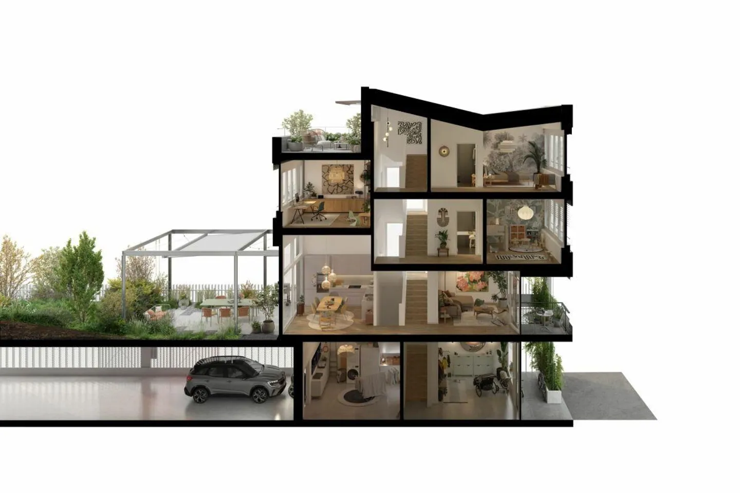 Townhouse in the "Henry" project in Arbon - Photo 7 of 10
