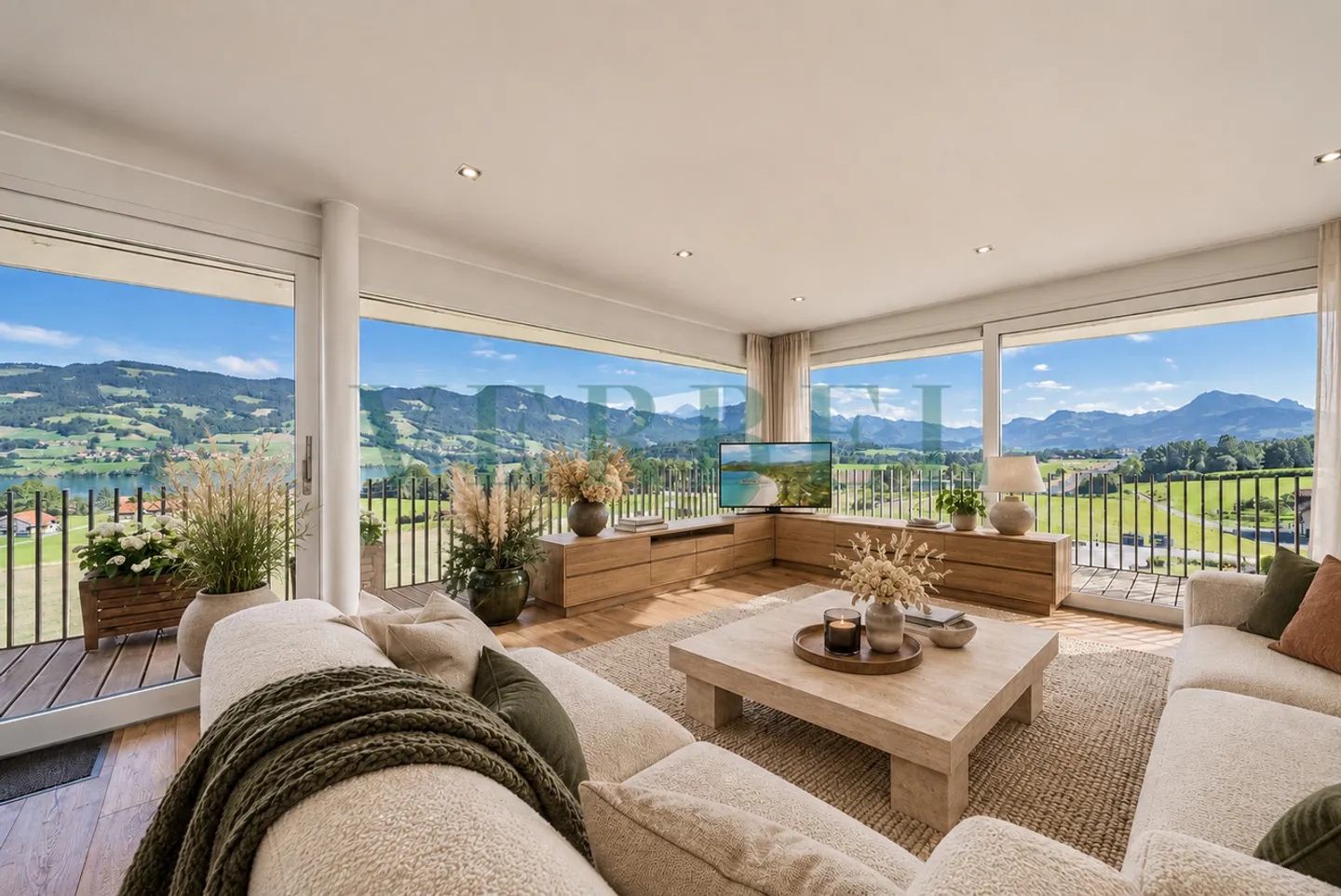 Penthouse duplex with exceptional view of the lake and mountains - Photo 1 of 30