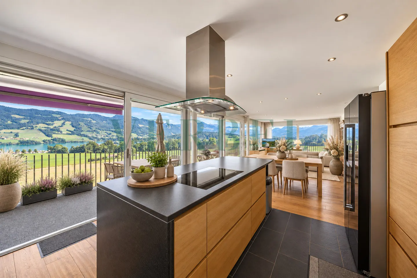 Penthouse duplex with exceptional view of the lake and mountains - Photo 2 of 30