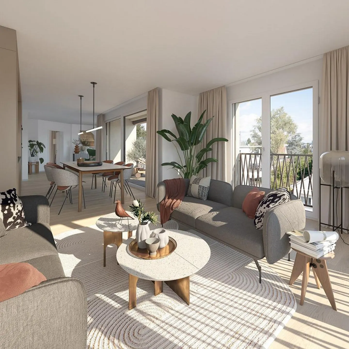 Appartamento nuovo attraente di 3,5 stanze - Foto 1 di 8