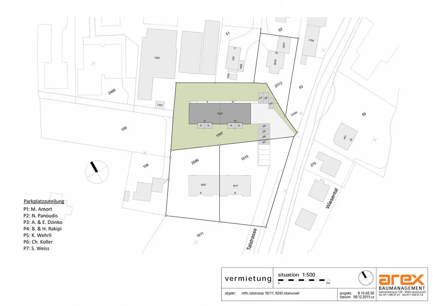 Platz für Ihr Auto - freie  Parkplätze in Oberuzwil! - Foto 2 von 2