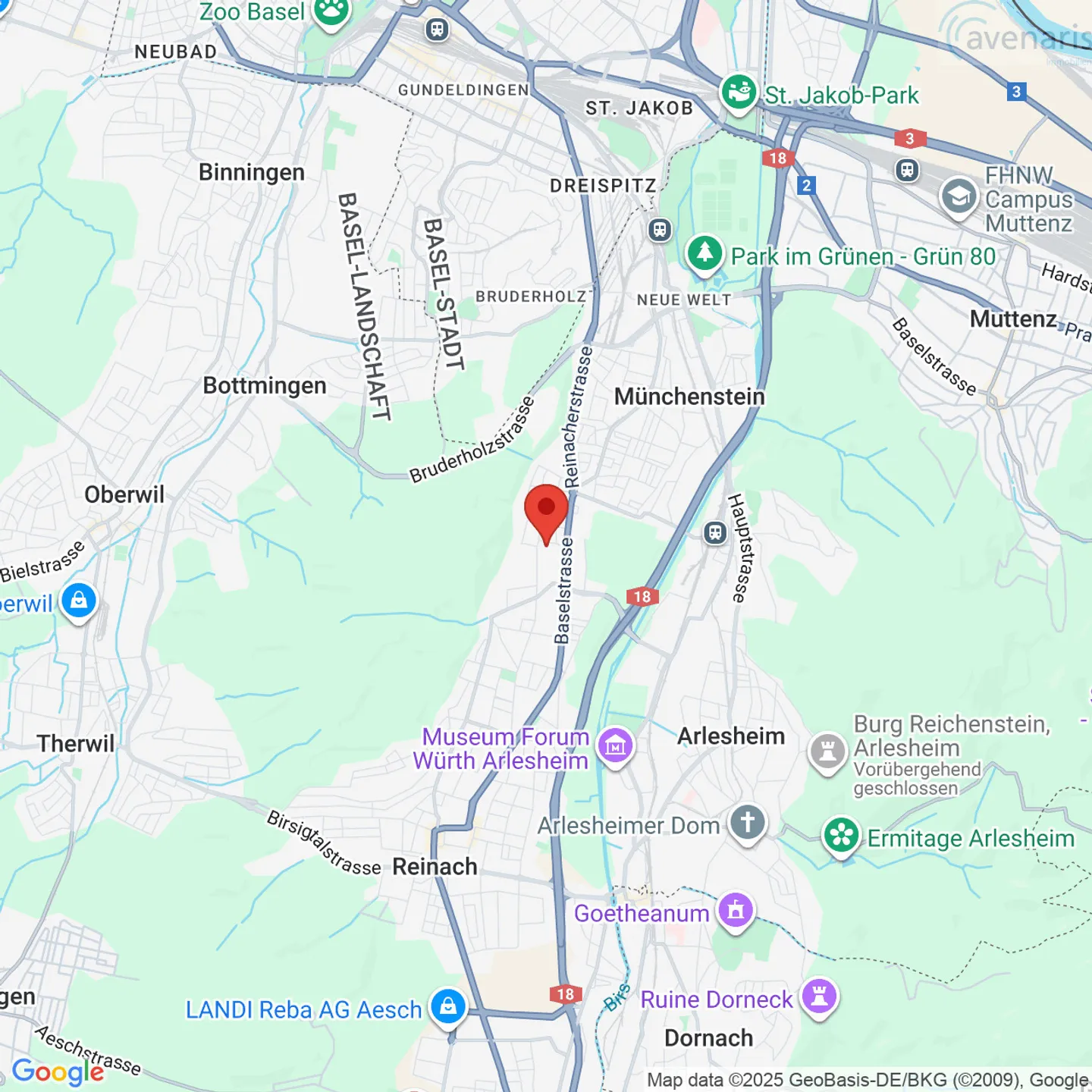 «Moderne 3.5-Zimmer-Neubauwohnung mit grossem Balkon und freier Sicht» - Foto 8 von 8