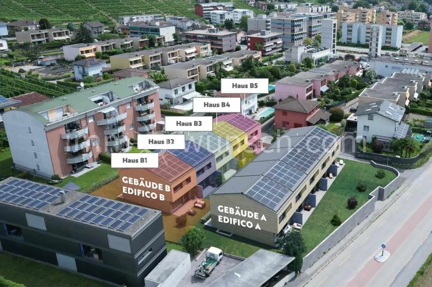Modern Row Houses in Gordola - Photo 2 of 6