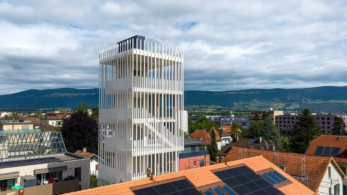 Bureaux avec vue exceptionnelle dans une tour privée avec vue à 360 degrés - Photo 7 sur 13