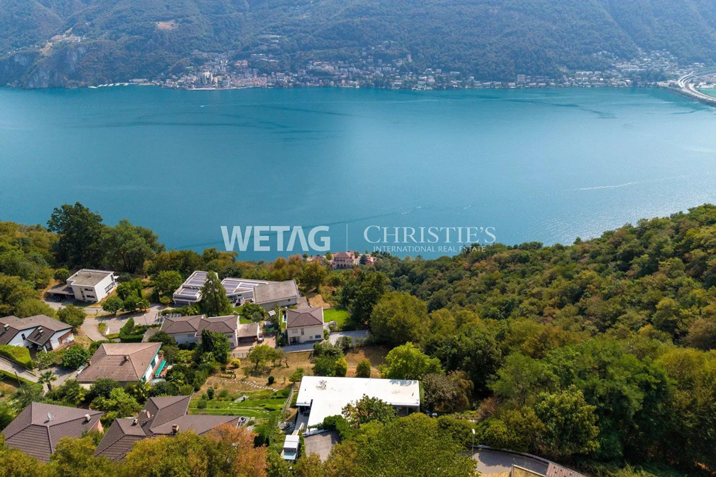 Lugano-Carona: Modern villa with stunning panoramic views of Lake Lugano for sale - Second home possible - Photo 13 of 13