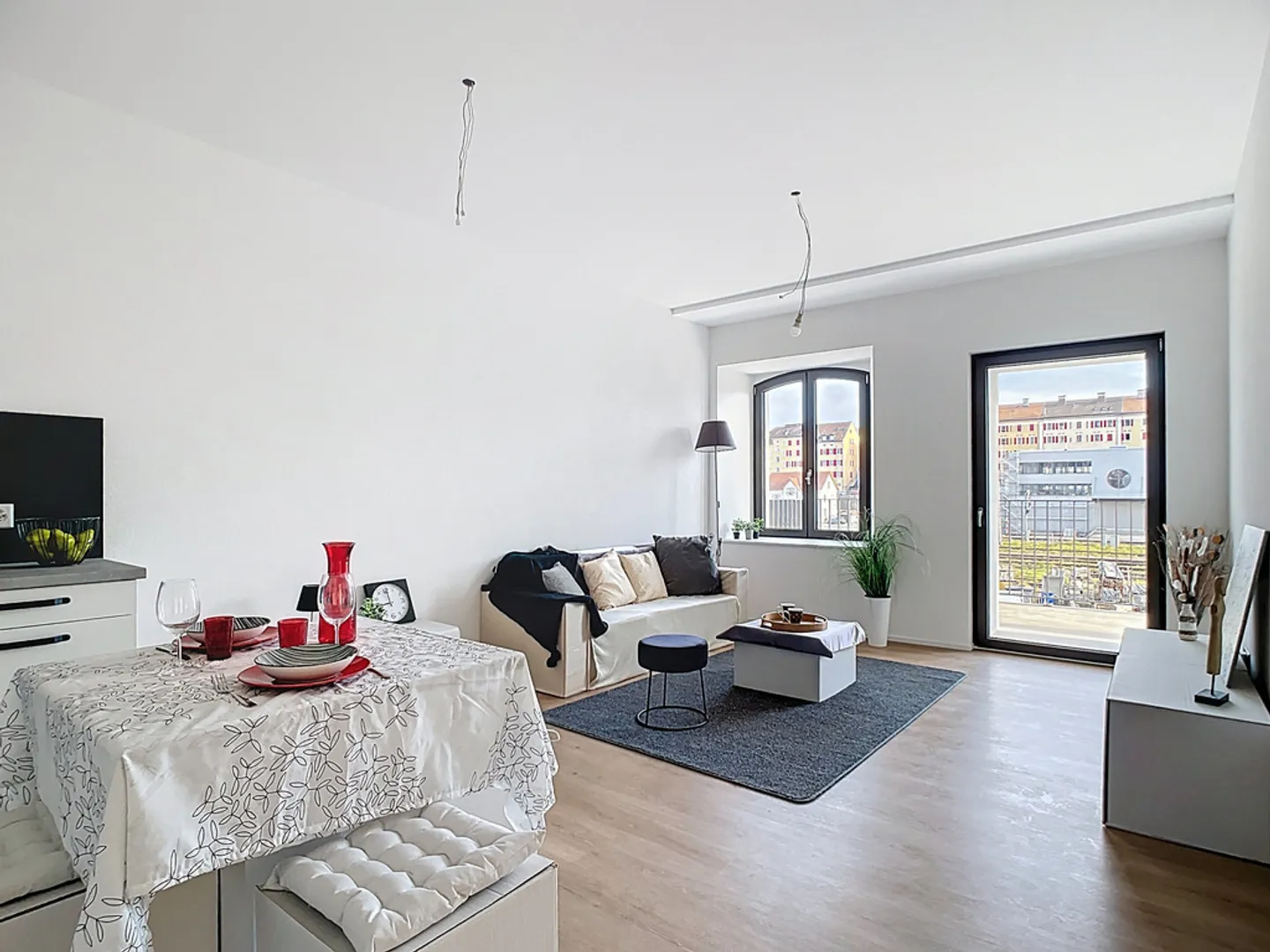 Appartement avec 2,5 pièces et balcon - Photo 1 sur 12