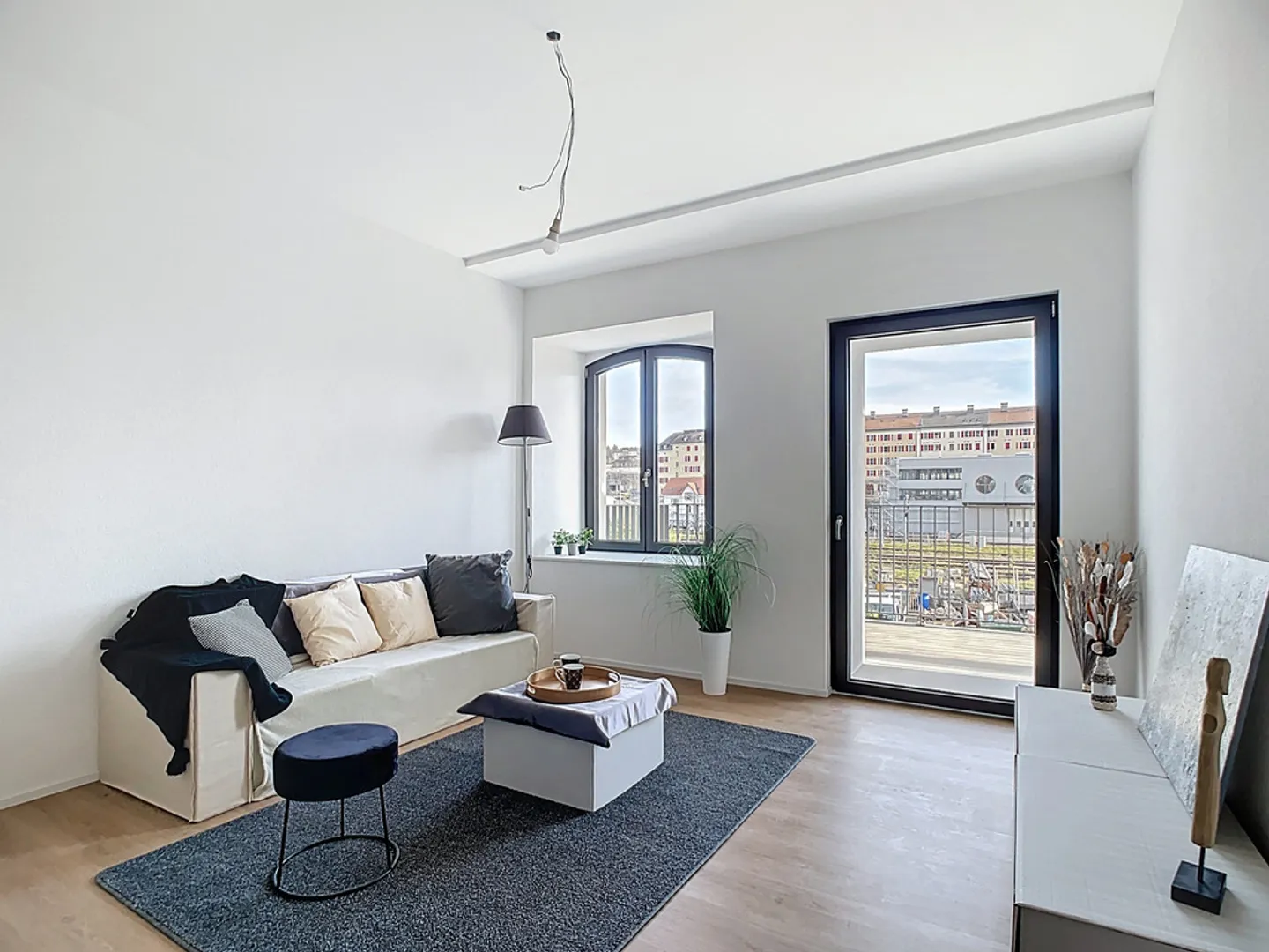 Appartement avec 2,5 pièces et balcon - Photo 4 sur 12