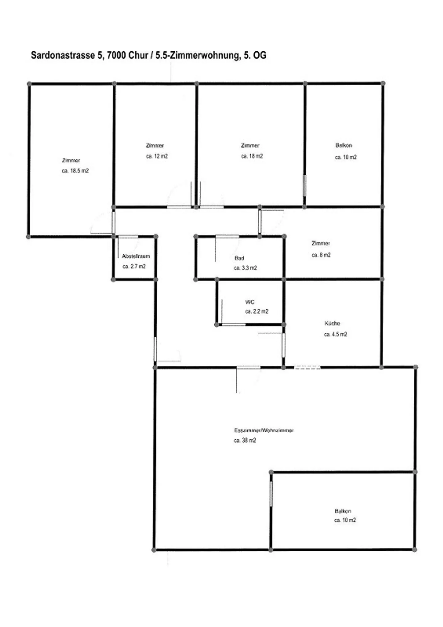 Geräumige 5.5-Zimmerwohnung - Foto 17 von 17