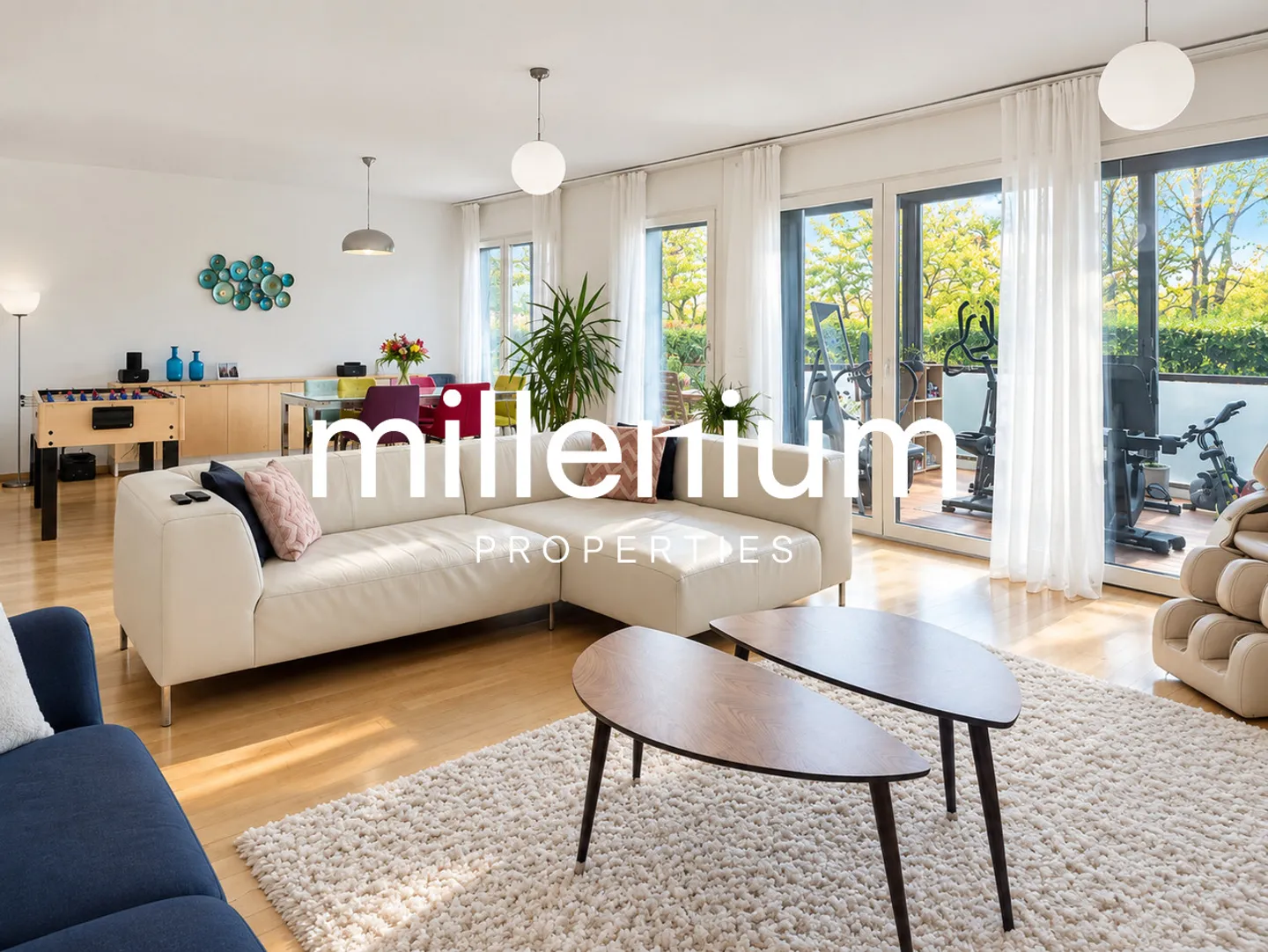 6.5-room apartment with terrace and private garden - Photo 3 of 11