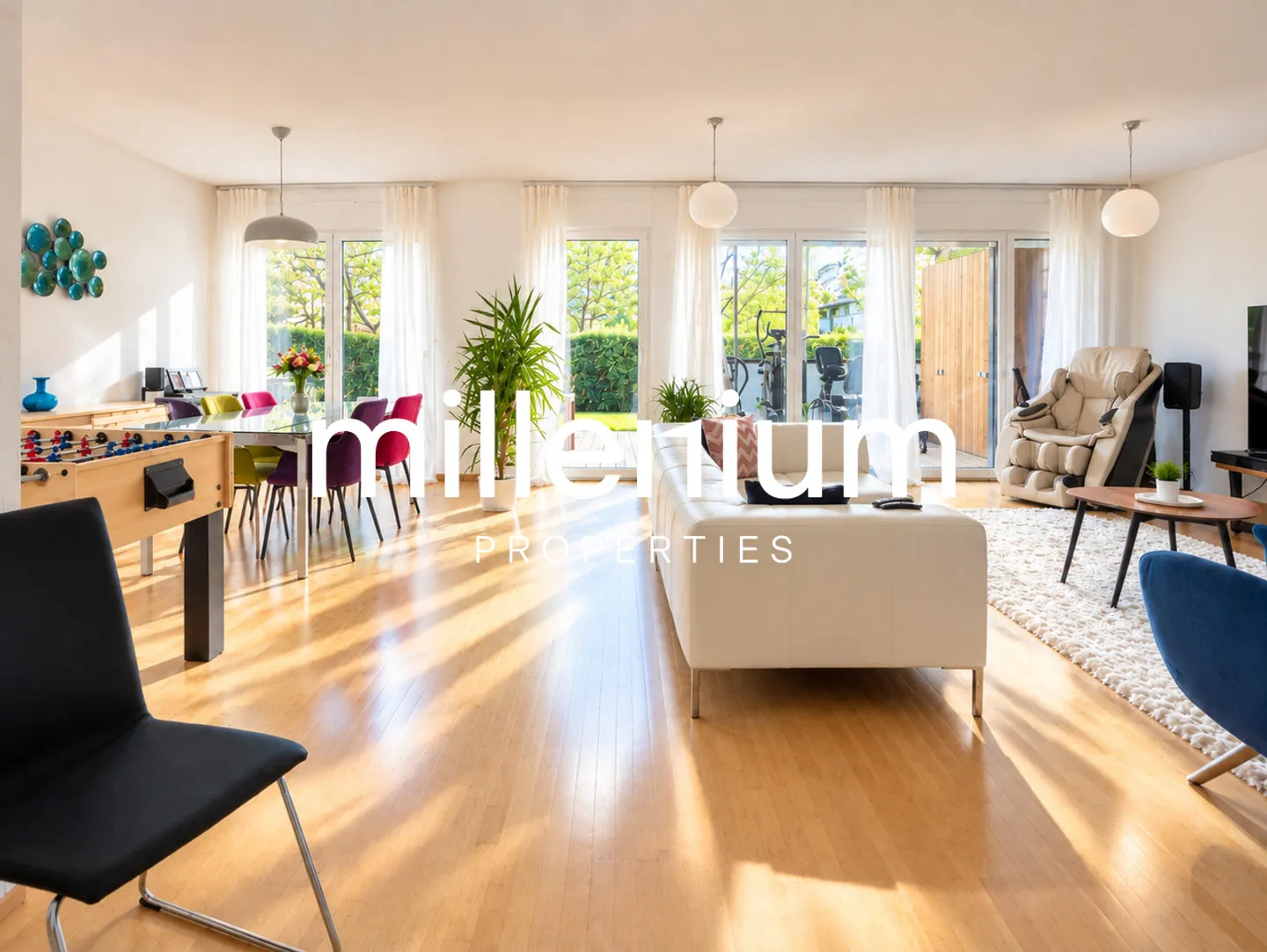 6.5-room apartment with terrace and private garden - Photo 4 of 11