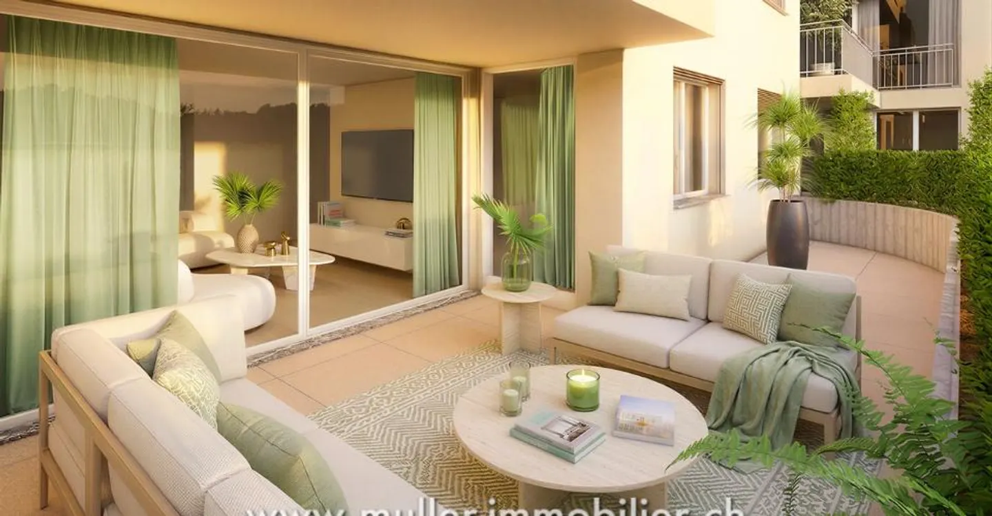 Geräumige 5,5 Zimmer mit Terrasse und Garten 5 Minuten von Romont entfernt - Foto 3 von 10