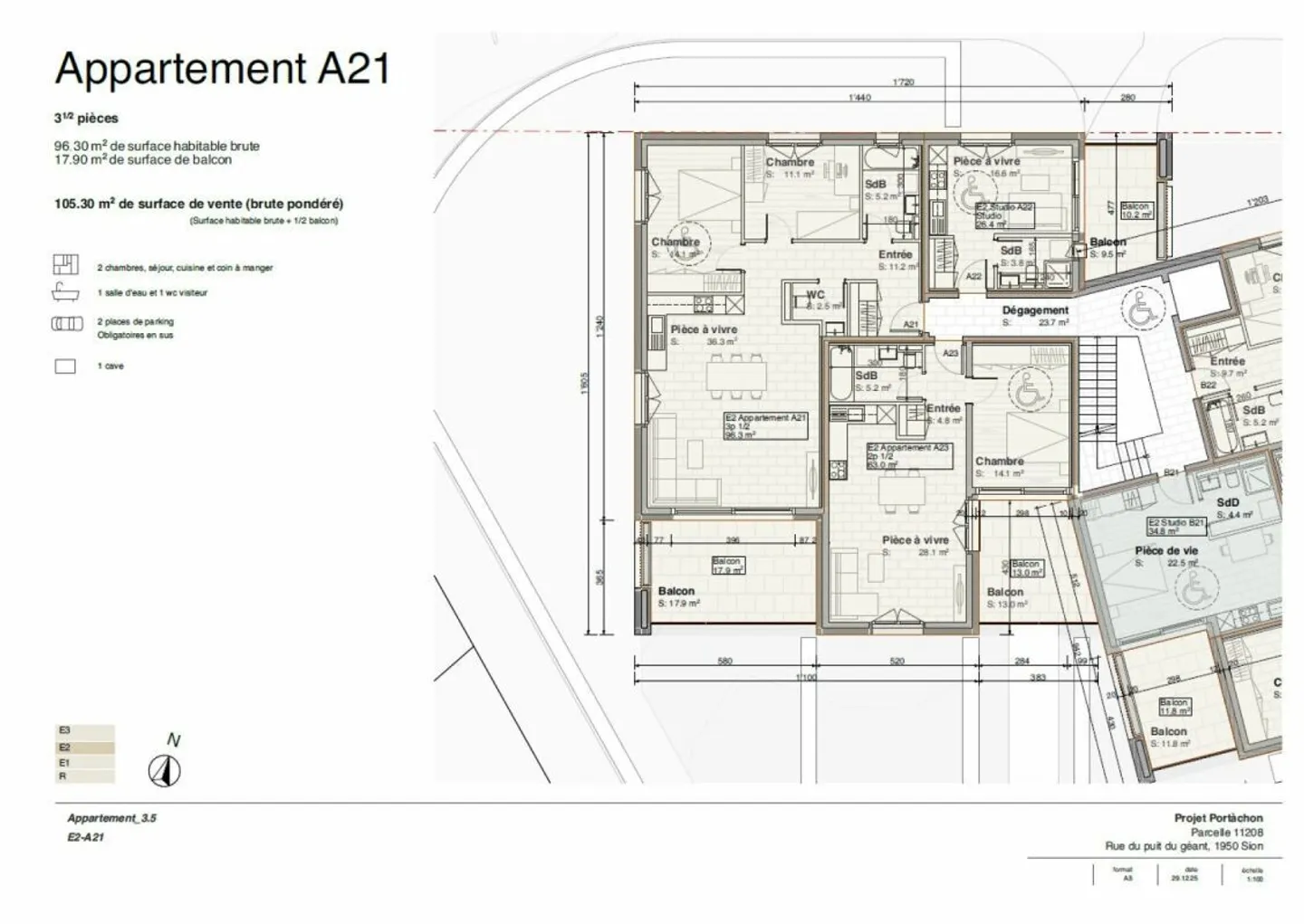 Exklusives 3.5-Zimmer-Apartment - Foto 9 von 11