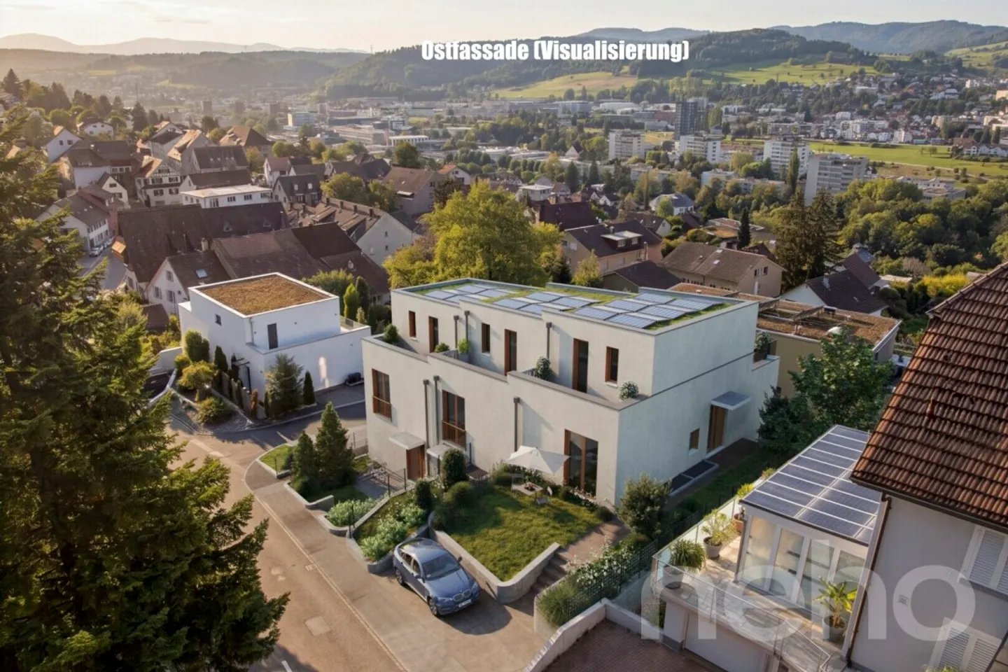 Moderna casa angolare con attico - Foto 12 di 12