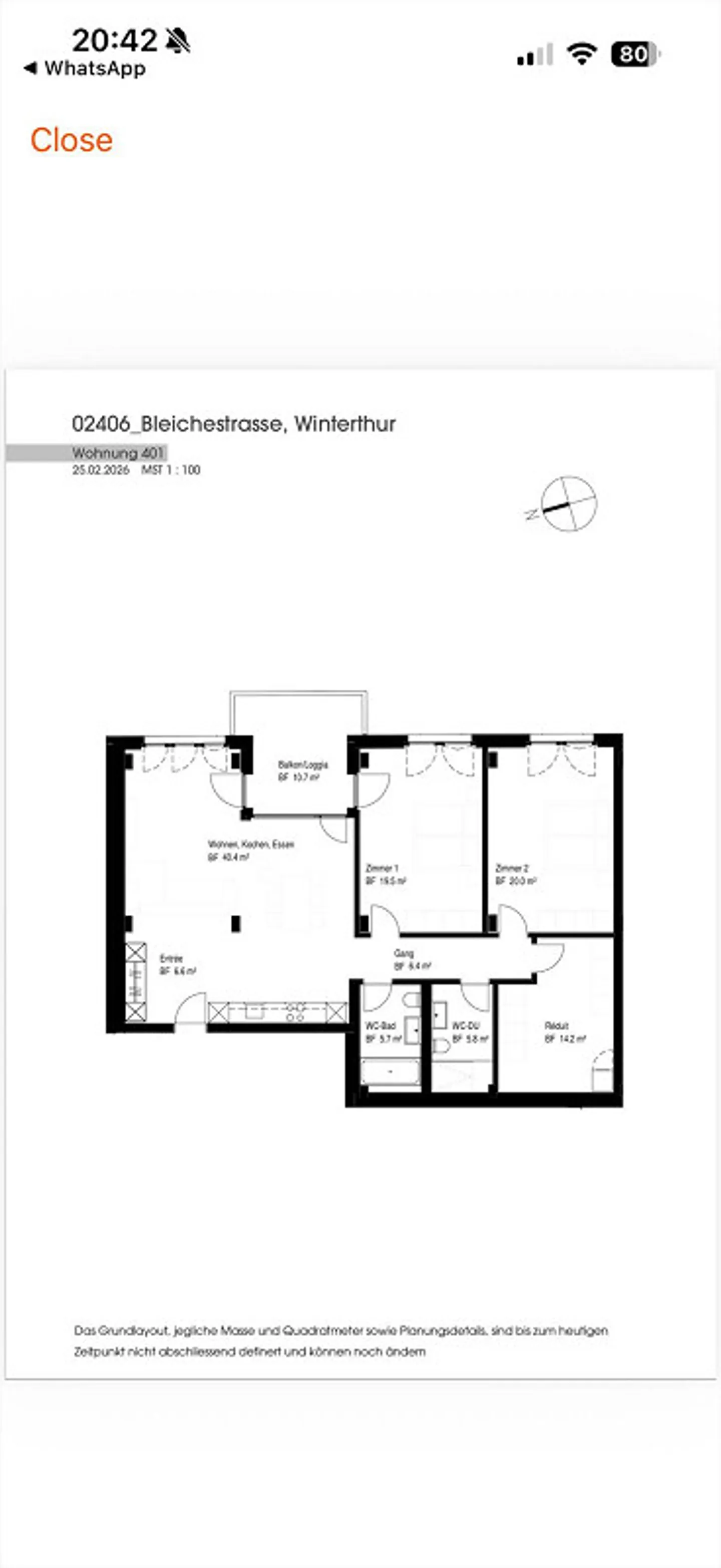 Prima occupazione; appartamento 3.5 stanze Winterthur 8400; Cercasi nuovo inquilino - Foto 2 di 9
