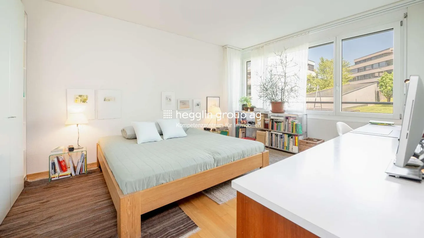 Appartamento elegante con giardino al popolare Rötelberg - Foto 8 di 13