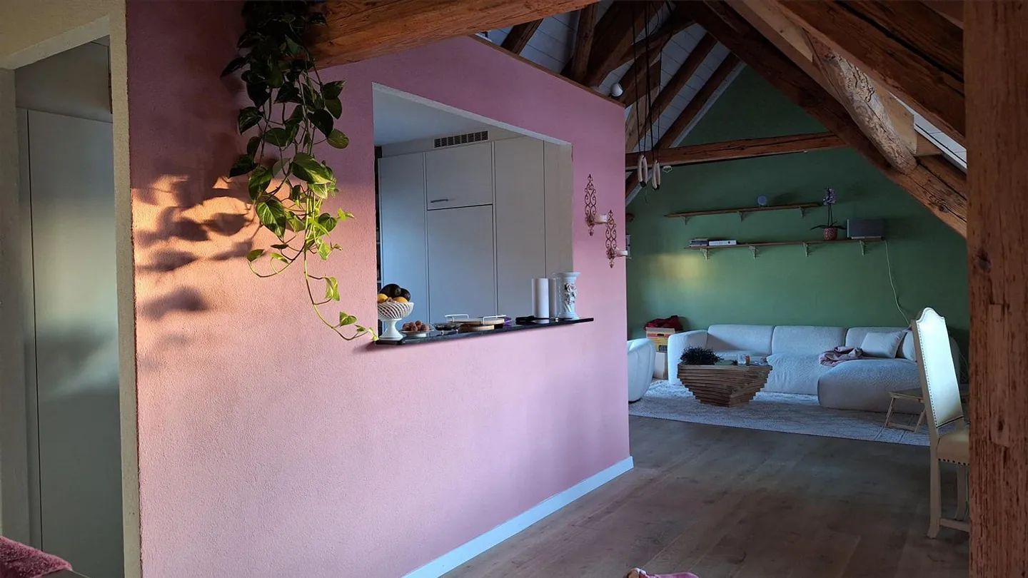 Charmante Dachwohnung im Studio-Stil - Foto 12 von 17