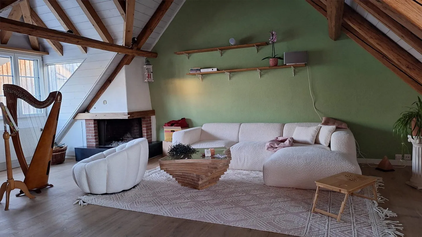 Charmante Dachwohnung im Studio-Stil - Foto 13 von 17