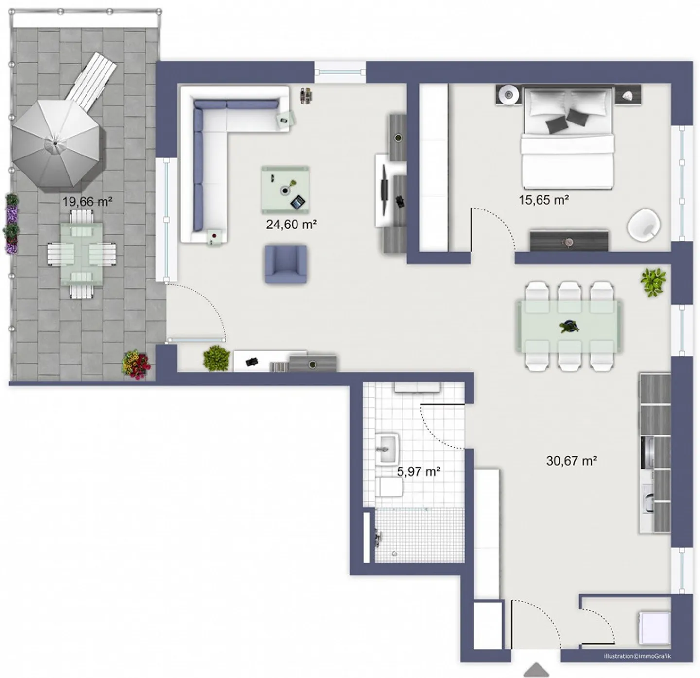 Wohnen mit Klasse - Foto 7 von 7