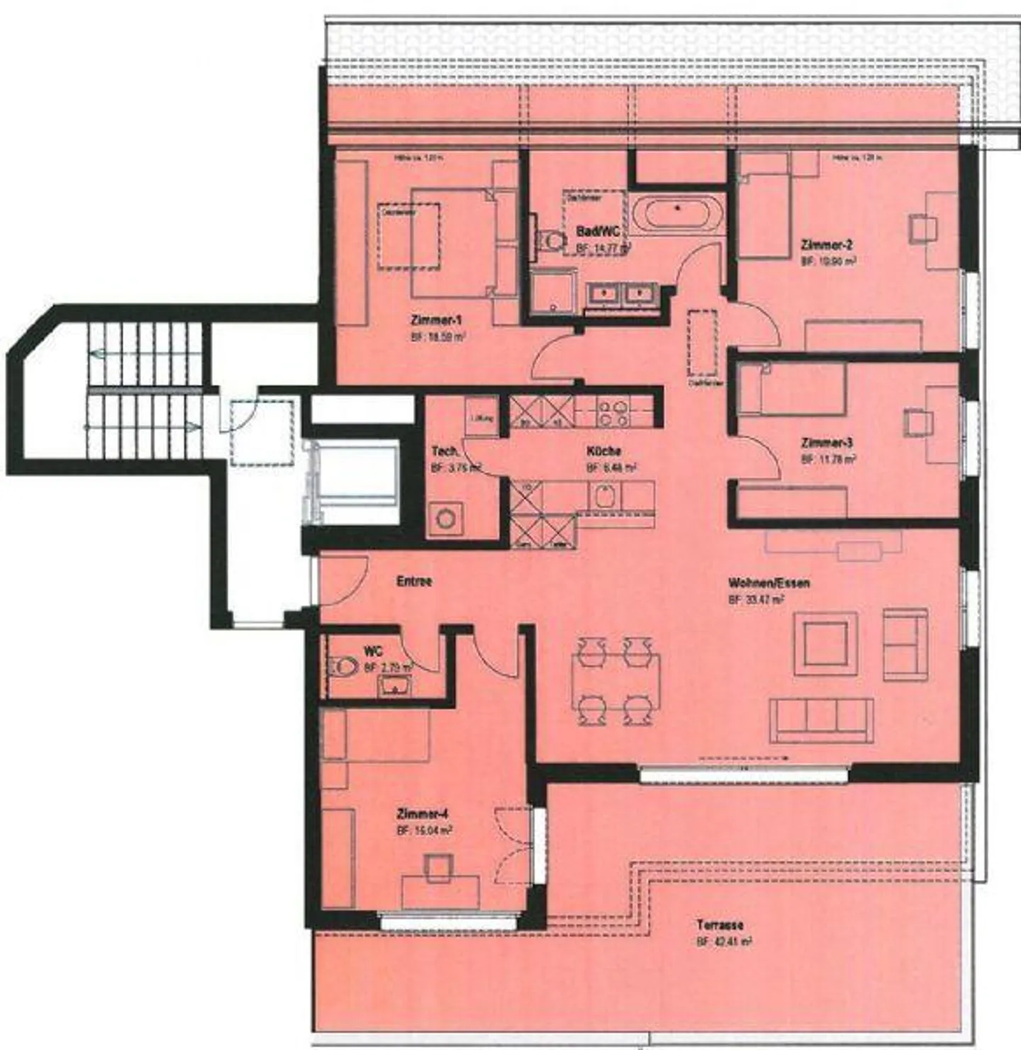 NEL VERDE | TERRAZZA SUL TETTO | LUCRATIVO PER I PENDOLARI - Foto 3 di 9