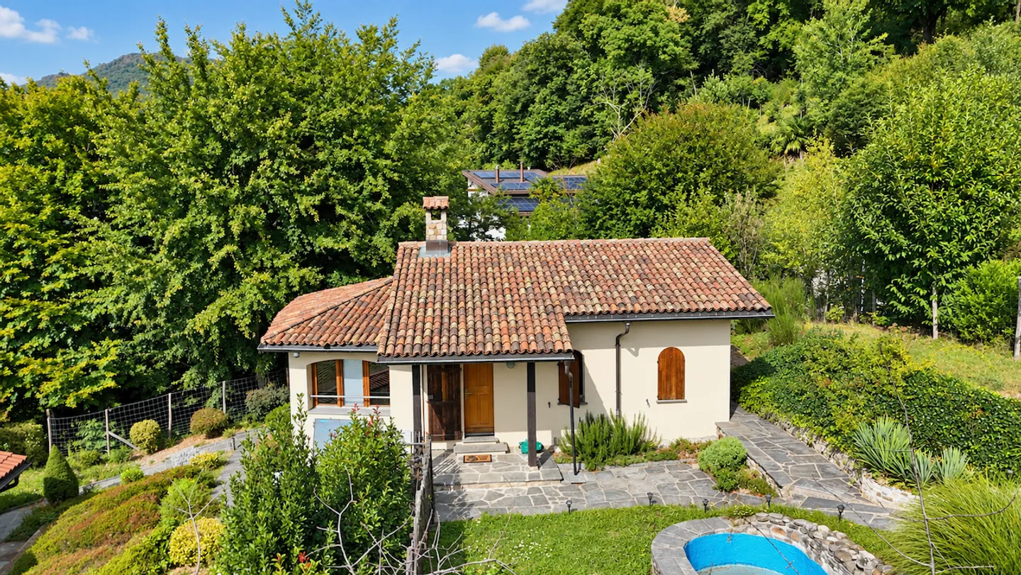 Villa Padronale: Pool und 2 Abhängigkeiten in der Ruhe von Capriasca - Foto 23 von 27