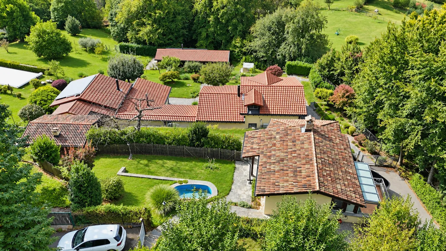 Villa Padronale: Pool und 2 Abhängigkeiten in der Ruhe von Capriasca - Foto 27 von 27