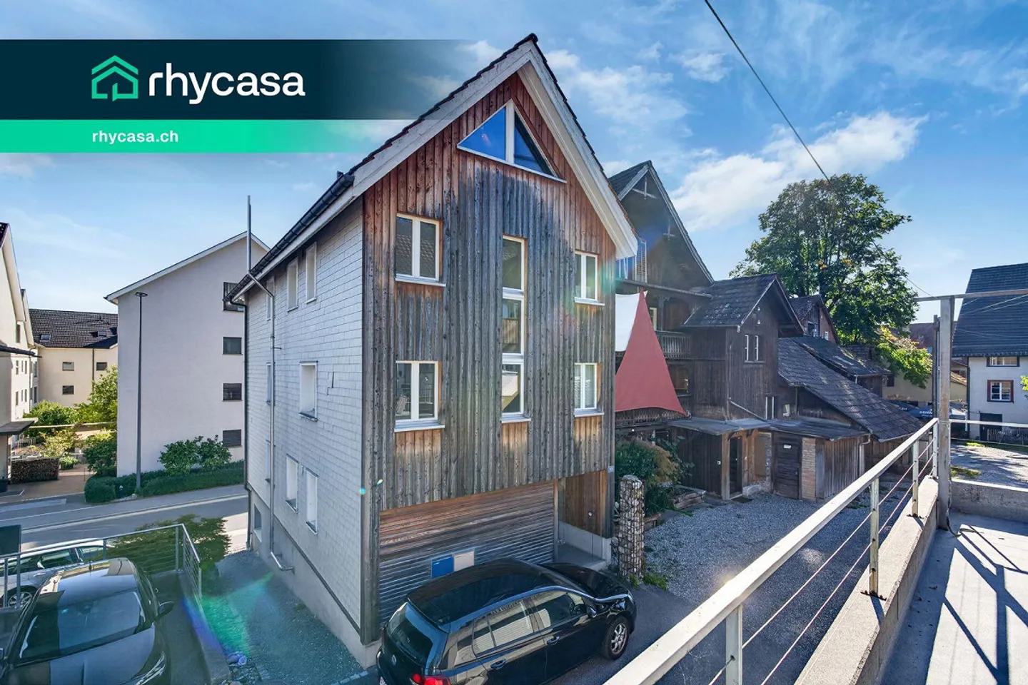 Two-family house with two maisonette apartments in the village center of Balgach - Photo 1 of 15