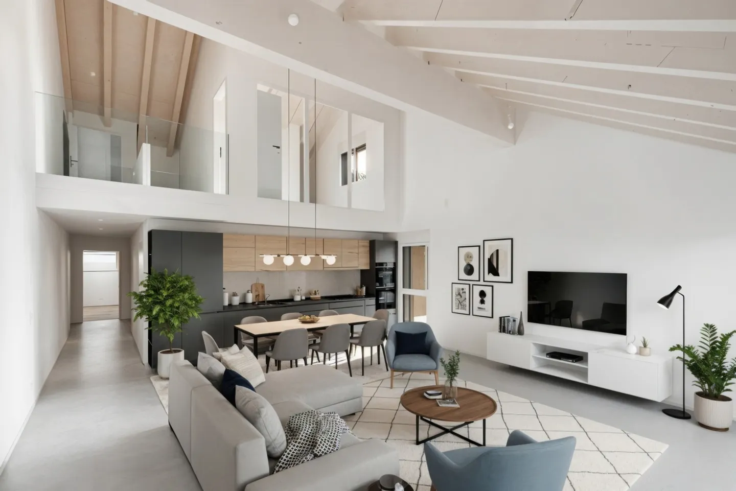 Magnifico duplex nuovo di 5.5 stanze a 4 minuti da Romont - LOT 2.1 - Foto 1 di 13