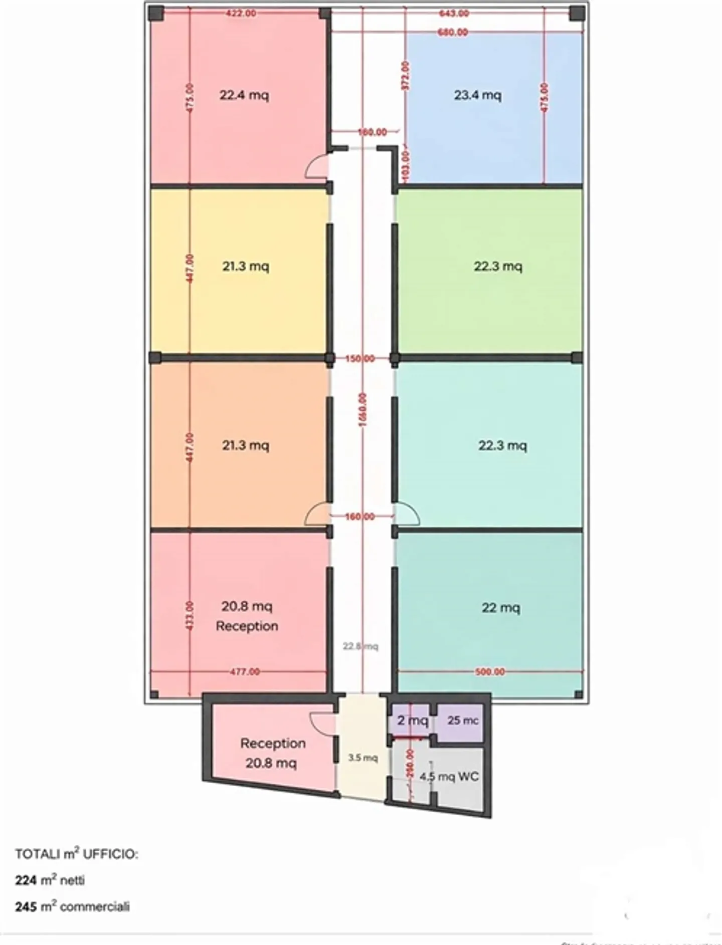 Ufficio prestigioso in un edificio storico nel centro di Lugano - Foto 10 di 10
