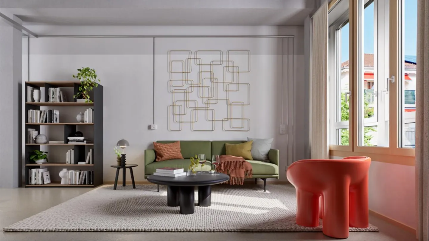 2.5-Room Maisonette Apartments in Grenzacher-Basel! - Photo 2 of 5