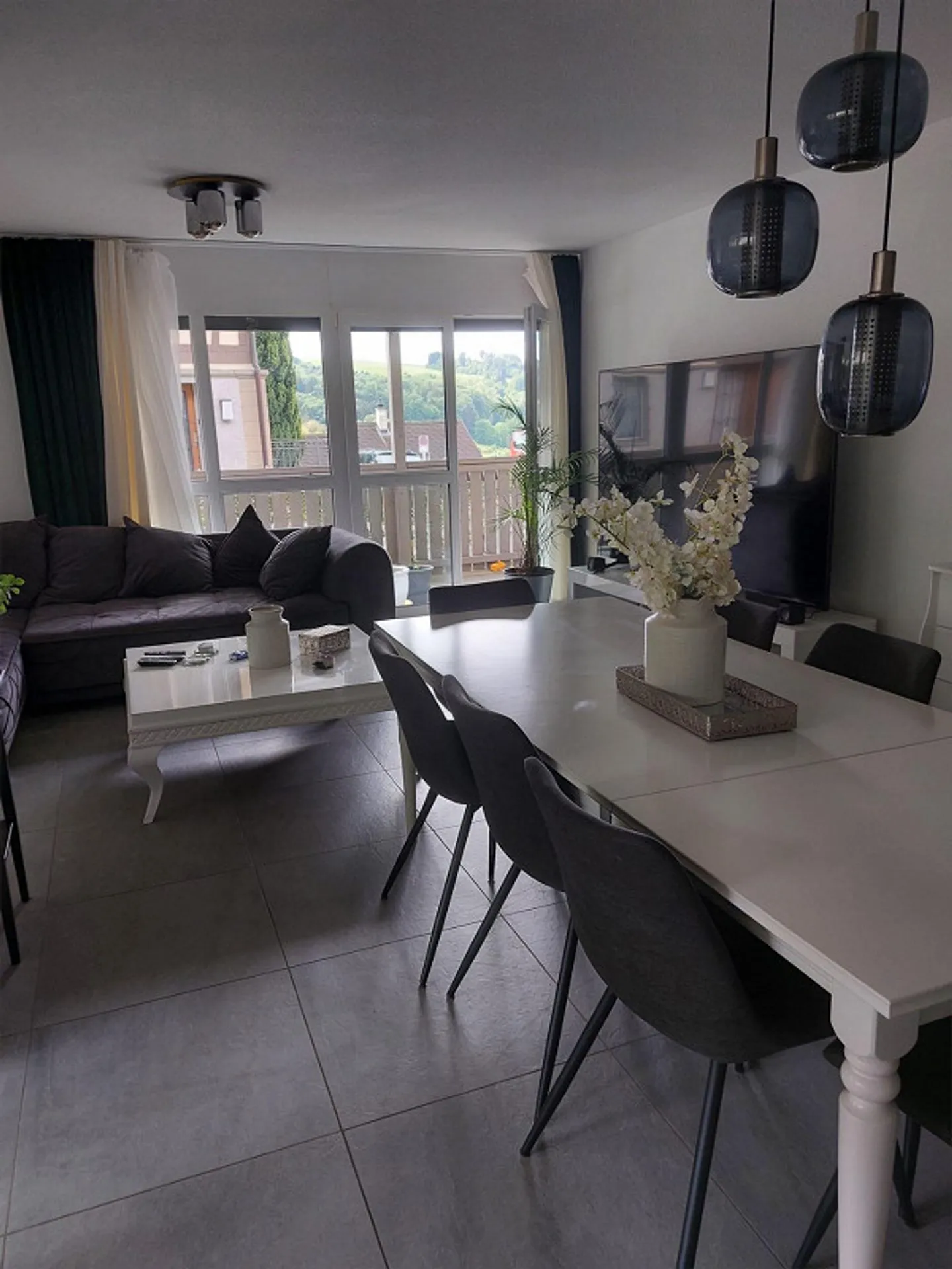 Appartement 3.5 pièces au rez-de-chaussée avec deux terrasses - Photo 3 sur 14