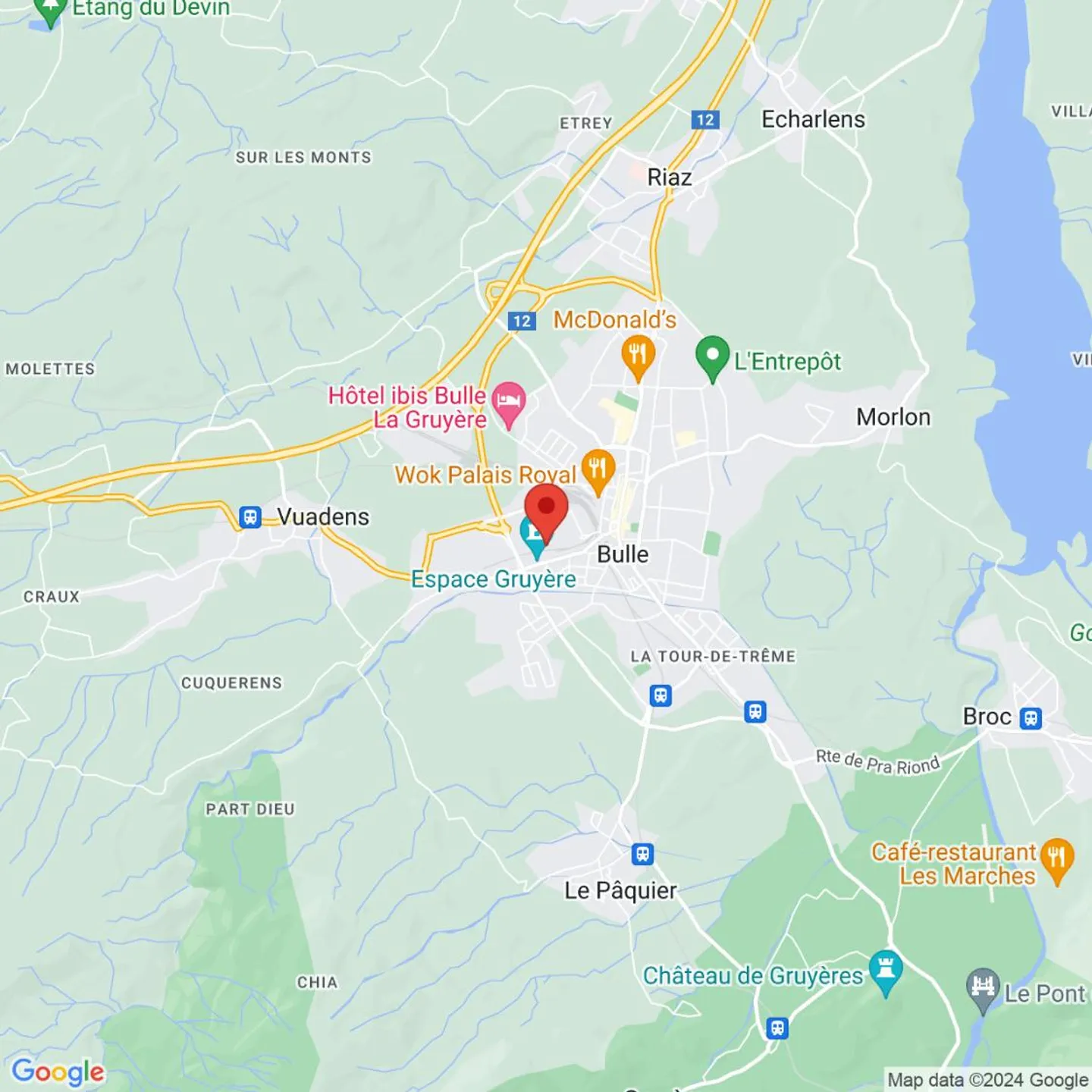 Magnificent 3.5-room apartment of approximately 84 m2 with a view of the Moléson - Photo 7 of 7