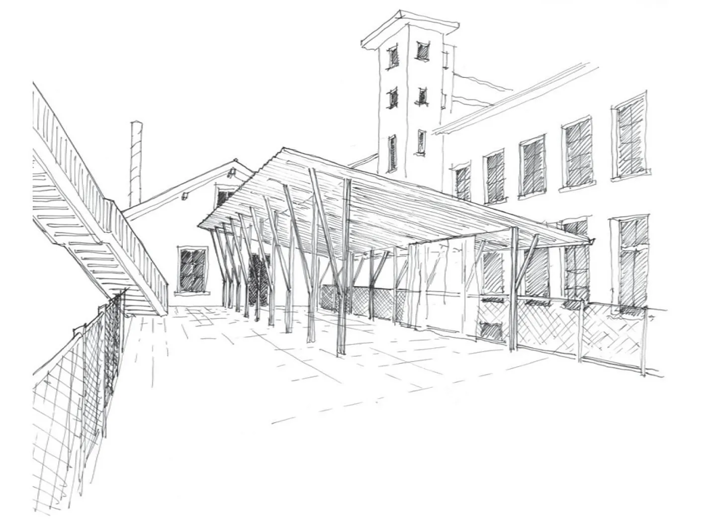 Chambres dans d'anciens ateliers (85 à 129m2) - par exemple W/01/01 : 104 m2 - Photo 5 sur 8