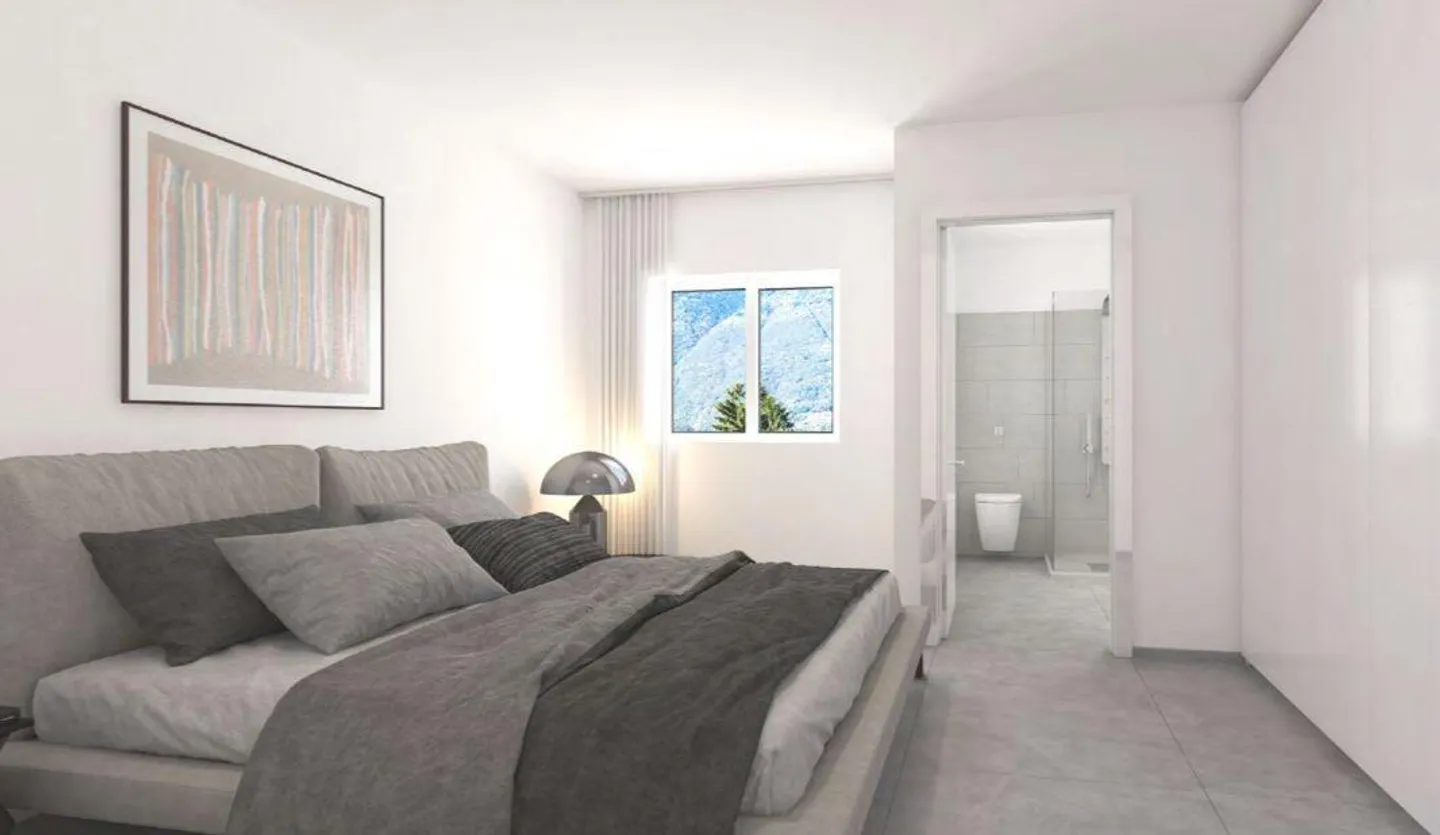 MODERNE 4.5 PIÈCES AVEC BALCON ET VUE DÉGAGÉE À BELLINZONA - Photo 8 sur 11