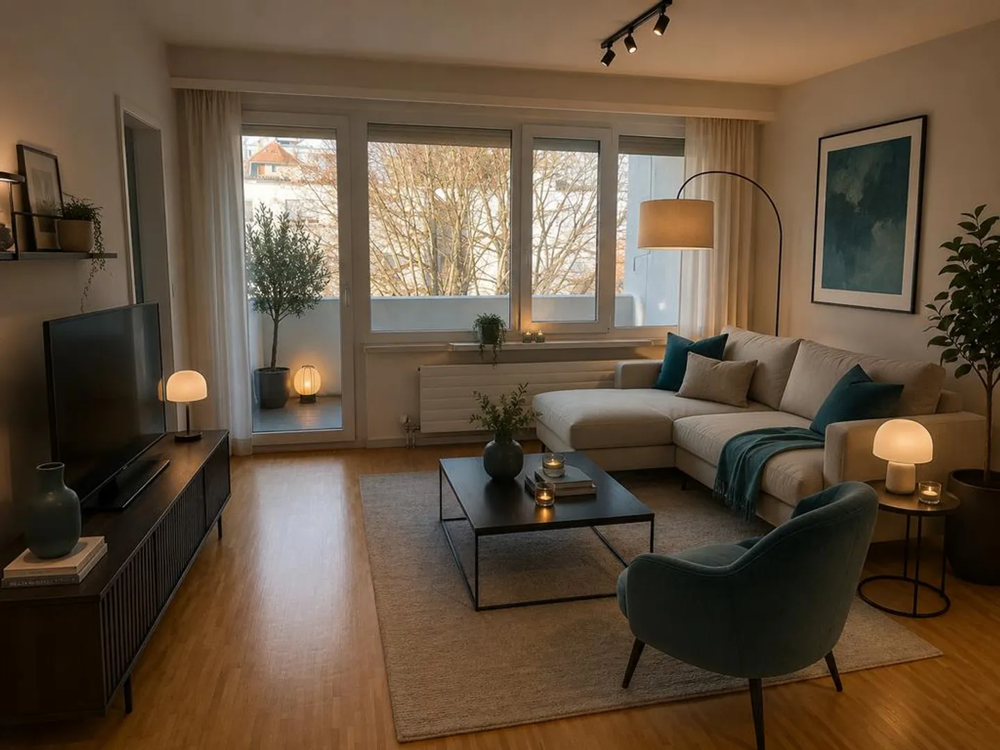 Gemütliche 3.5 Zimmer-Wohnung mit Balkon - Foto 1 von 6