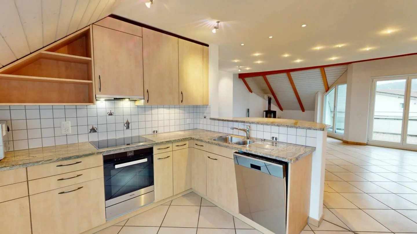 Wohntraum mit Cheminée, Galerie & Balkon - Foto 5 von 12